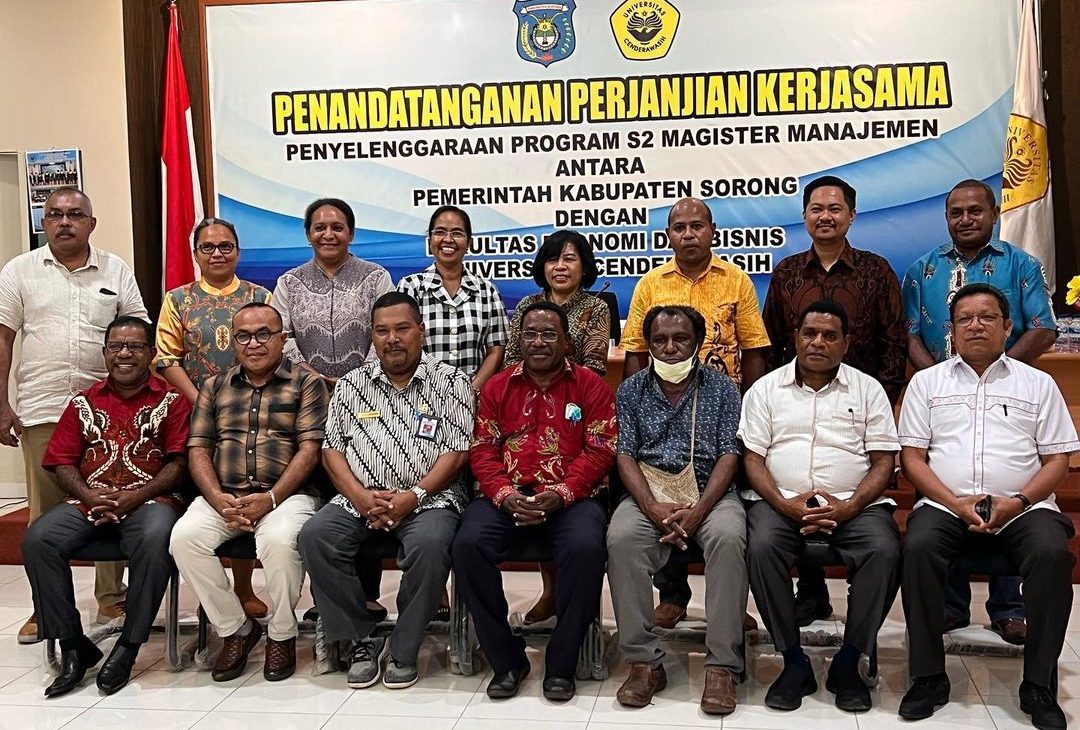 Perjanjian Kerjasama Program Strata Dua (S2) Magister Manajemen antara Pemerintah Daerah Kabupaten Sorong dengan Jurusan Manajemen