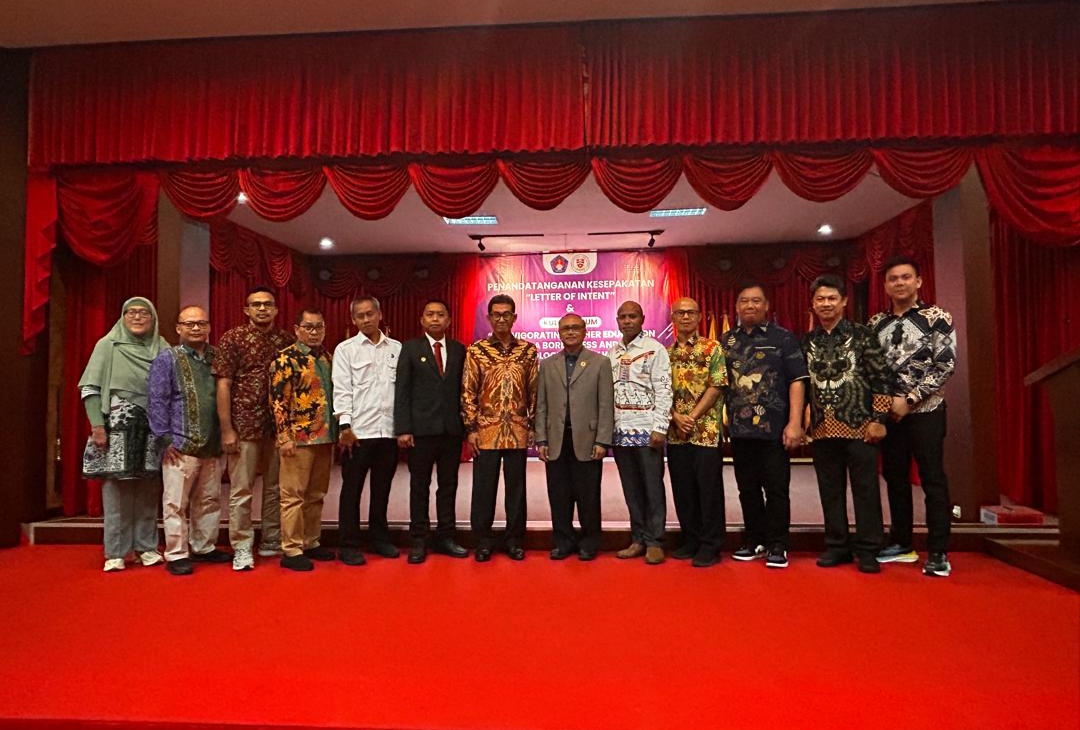 Penandatanganan Letter of Intent (LOI) dan penandatanganan Nota Kesepahaman Bersama (MoU) antara Fakultas Ekonomi dan Bisnis Universitas Cenderawasih dengan Faculty of Business, Economics & Accountancy Universiti Malaysia Sabah