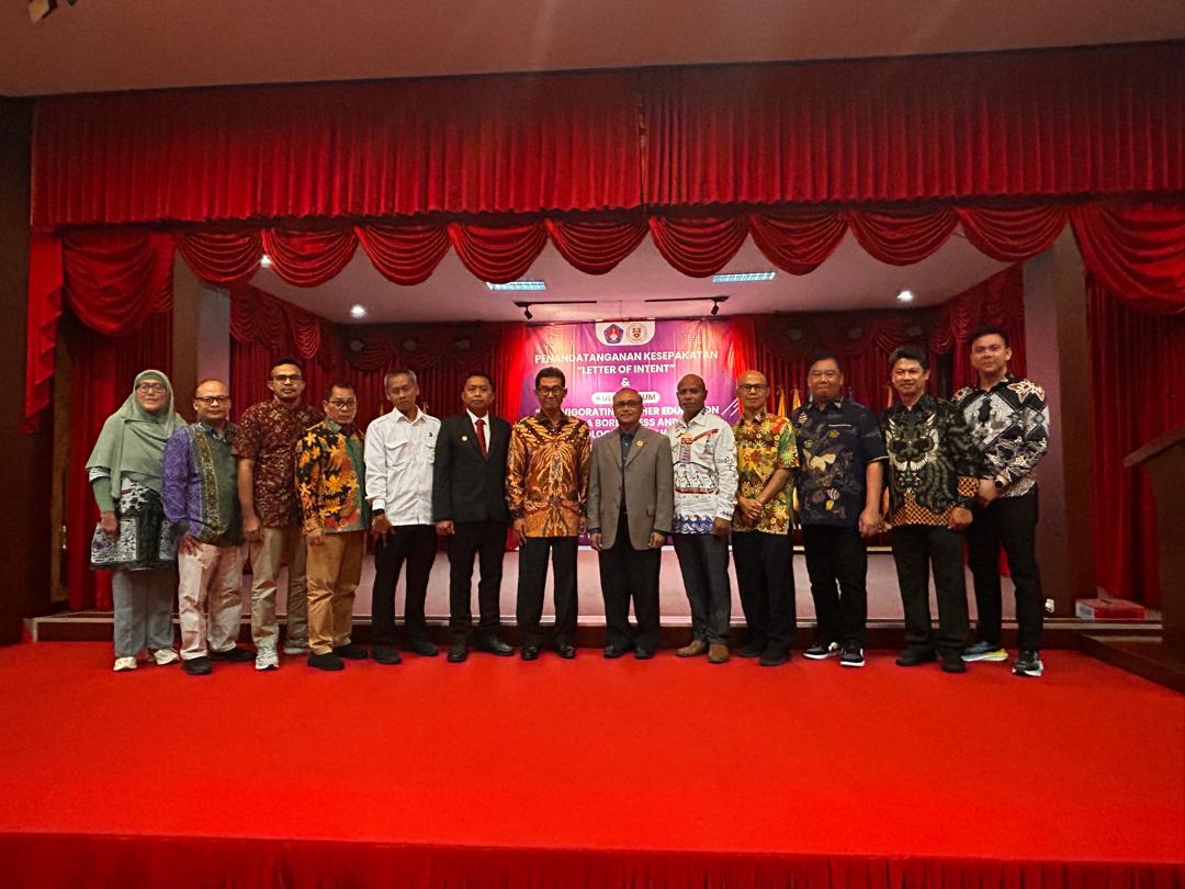 Penandatanganan Letter of Intent (LOI) dan penandatanganan Nota Kesepahaman Bersama (MoU) antara Fakultas Ekonomi dan Bisnis Universitas Cenderawasih dengan Faculty of Business, Economics & Accountancy Universiti Malaysia Sabah